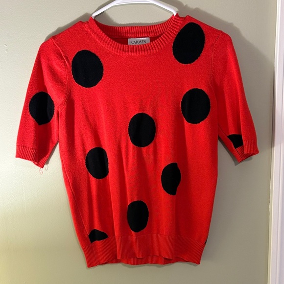 Carmen Marc Valvo Sweaters - Carmen Marc Valvo Knit Top